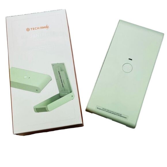 NWT Tech Candy UV Sanitizer in Light Mint - Picture 11 of 16